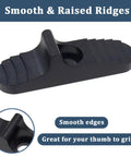 Enhanced Slide Safety System For Mossberg Shotguns 500 590 835 930 935 Shockwave, beefed-up aluminum build, smooth ridges