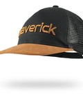 Maverick Air Safety Bump Cap With Extra Venting All Day Breathable Lightweight Baseball Cap Style Head Protection Brown For Men And Women Worksite Ready Ideal For Construction DIY Outdoor Work - side view.