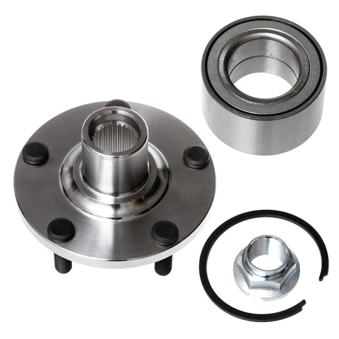 Beefy Front Wheel Bearing And Hub Assembly Kit For Nissan Altima 2002 2006 V6 3.5L Maxima 2000 2008 Infiniti I30 5 Lug 518516 X2