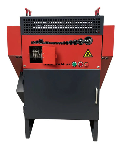 Automatic Industrial Wire Stripping Machine With 3HP Motor For Wires From 22 AWG To 1250 KCMIL Cable Peeler front view