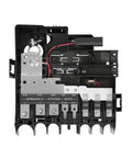 Badass Underhood Battery Distribution Fuse Block Rock Solid Abs Plastic And Metal Core Fits Chevy Silverado 1500 2500HD 3500HD And Gmc Sierra No Hassle Bolt On Replacement showing inner fuse layout and connector.