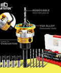 Counter Sink Drill Bit Set With Adjustable Depth HSS M2 Countersink Bits For Wood And Plastic, product display