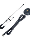 Beefed Up Magnetic Dual Band Car Antenna Signal Booster For Ham Radios 2m 70cm VHF UHF High Gain with coaxial cable and PL259 connector