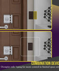Double Paddle Decorator Switch Dual Rocker Single Pole Clamp Back Insertion Copper Wires Only 15 Amp 120 277 VAC Brown Residential