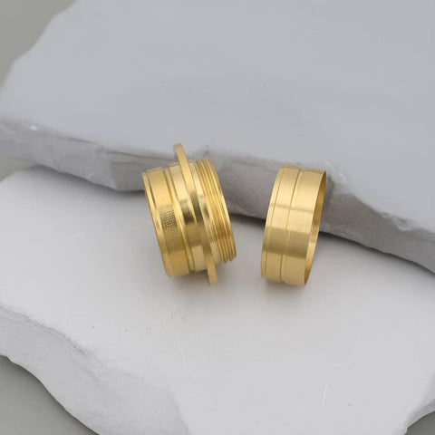 Heavy Duty Solid Brass Threaded Inserts For Precision Woodturning And Secret Compartments Easy Peasy Securement With Dead Nuts Tight Grip For Smooth Diy Craft Projects