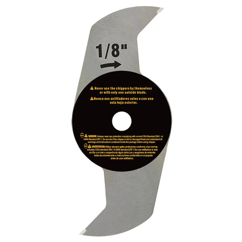 Close-up of Pro Grade 8 Inch Carbide Stacking Dado Blade Set component for precise cuts on SawStop Jet DeWalt Bosch saws.