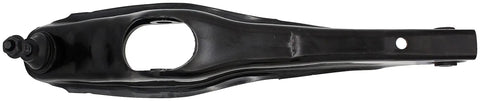 Rear Lower Rearward Suspension Control Arm And Ball Joint Assembly For Ford And Lincoln Models Direct Replacement Preinstalled Ball Joint And Bushings black steel arm