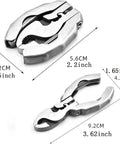 Compact 9-In-1 Keychain Multitool Pliers With Wire Cutter Stripper Crimper Bottle Opener And Screwdrivers, stainless steel tool