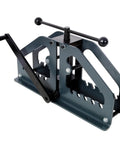 Heavy Duty Manual Tube Roller Bender Pipe Bending Machine with hand crank for shaping round or square steel tubing.
