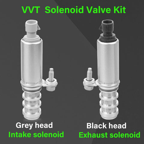 Front view of Two Piece Engine VVT Intake And Exhaust Camshaft Variable Timing Solenoid Valve Kit For GM 2 0L 2 2L And 2 4L Engines