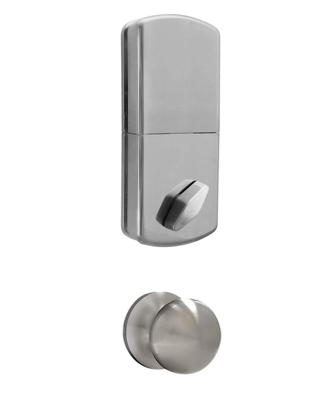 Keyless Entry Electronic Touchpad Deadbolt And Passage Knob Combo Satin Nickel No Fuss Install With 6 User Codes Adjustable Backset For Standard Doors Direct Replacement For Door Hardware Modern Security Upgrade