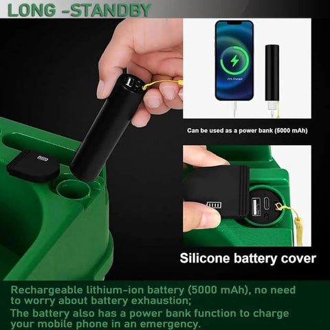 Hands Free Golf Ball Dispenser For Indoor Simulators And Driving Range With Auto Tee Up System And Cue Holder Infrared Sensor battery charging