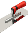 Flat Finishing Trowel 11 By 4 Inch For Concrete Cement Drywall Plaster Masonry Tile Stainless Steel Rust Resistant No Rivets Aluminum Shank