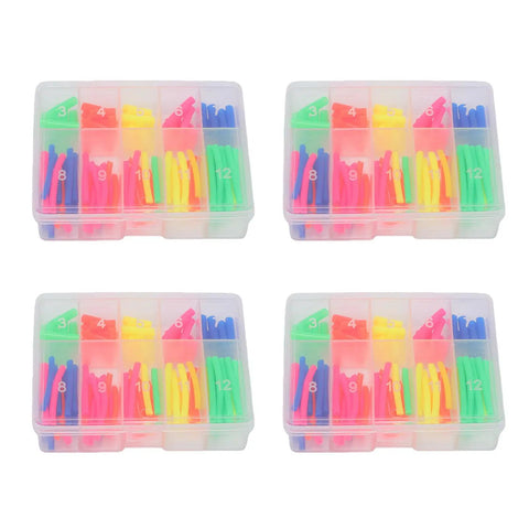 Top Tier Heat Shrink Tubing Kit For Pros And DIYers, Color Coded Wire Insulation Hoses That Shrink To Half Size For Solid Electrical Protection And Easy Organization In A Handy Storage Box, 600 pcs