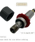 Easy Swap One Eighth Inch Self-Releasing Collet Chuck And Locking Nut Assembly For Routers Replaces 48-66-2486 part view
