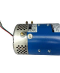 Snag This High Performance 72 Volt Electric Car Motor Rated At 11 Peak HP And 25 MPH Smooth Cruising Built Tough In USA Metal casing with thermal vents and connection ports.