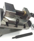 75mm Self Centering Vise For Lathe And Milling Machines Low Profile Pro Grade Engineering Tool With Auto Centering Jaw Easy Setup