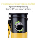 Pressure relief valve switch detail on Heavy Duty Hydraulic Rebar Cutter Tool For Concrete Construction Sites.