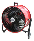 16 Inch High Velocity Drum Fan With Pivoting Head Turbo Power For Home Garage Or Workshop Durable Construction Easy Assembly Deep Air Circulation Adjustable Angles Quiet Yet Powerful Cooling