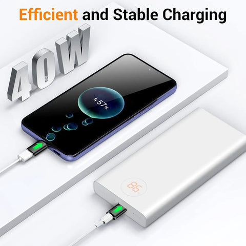 USB C Adapter Car Charger OTG Converter For MacBook Pro Air 2024 Samsung Notebook And More Type C Devices charging phone