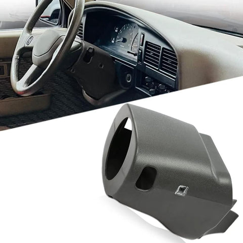 G-PLUS gray steering column cover for Toyota 4Runner 1990–1995; installed view near steering wheel.