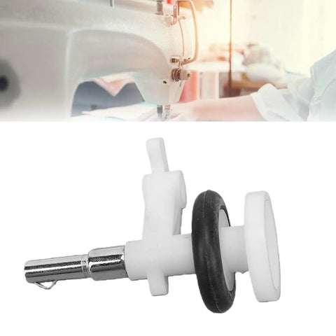 Bobbin Winder Assembly For Domestic Sewing Machines Replacement Part KA0555000 Spindle Roller For Easy Thread Winding And Consistent Stitches, white plastic and metal