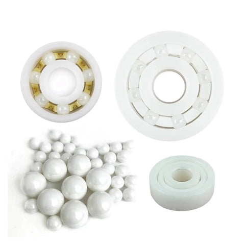 Tough As Nails Waterproof 6201CE Zirconia Ceramic Thin Wall Deep Groove Ball Bearing 12mm By 32mm By 10mm Double Sealed Precision Ground Motor Replacement Runs Smooth