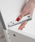 Installing Heavy Duty Stainless Steel Hidden Door Hinge With 360 Degree Pivot For Secret Doors, Invisible Concealed Hardware for Cabinets