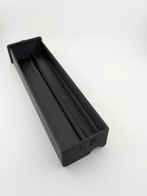 Black Table Saw Fence Drawer For Biesemeyer Style Rails Left Side Securely Holds Fence Rail Remotes And Accessories
