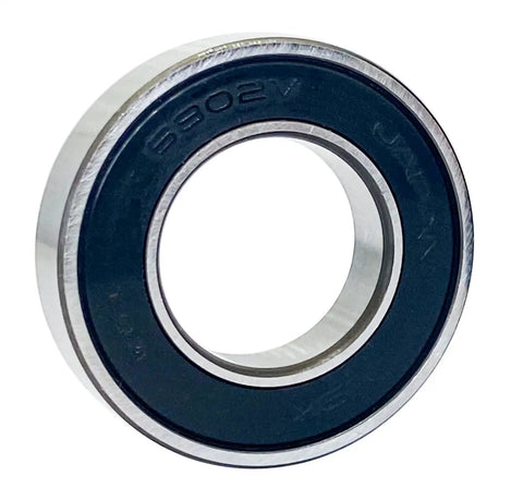 Heavy Duty Deep Groove Ball Bearing Duo 6902 VV Double Rubber Sealed Single Row 15 X 28 X 7 Mm with pressed steel cage