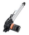 12V Linear Actuator, 10 Inch Stroke, Heavy Duty 1320lbs and 6000N Lift, mounting bracket visible