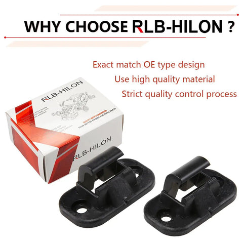 2 Pack Sun Visor Clip Retainer For Freightliner Cascadia And M2 Series, OEM 18-36267-000 Replacement, includes box packaging