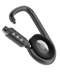 Upgraded AirTag Link And Lock With Heavy Duty 3 Digit Combination Lock Secure Polycarbonate Housing For Air Tags Anti Theft Protection Rugged Bike Travel Essential Dark Grey