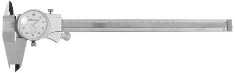 Big Range Dial Caliper 0 To 8 Inch With 0.001 Inch Graduation, smooth dial movement, shock protection, wear-resistant TiN coating