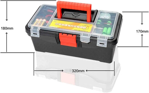 Hands On Physics Lab Kit For Electricity And Electromagnetism With Banana Plug System Complete Set For 30 Plus Experiments Ohm Law Motors Manual And Storage Bag For High School Students, 320mm case