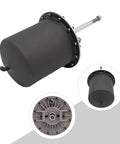Bead Breaker Cylinder For Universal Tire Changer Machine, Heavy Duty Auto Tire Tool With Aluminum And Iron Build, 13.8 Inch Piston Rod, 7.3 Inch Inner Diameter, M14 Connection, Easy Install Tire Repair Upgrade, front view