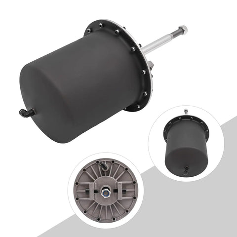 Bead Breaker Cylinder For Universal Tire Changer Machine, Heavy Duty Auto Tire Tool With Aluminum And Iron Build, 13.8 Inch Piston Rod, 7.3 Inch Inner Diameter, M14 Connection, Easy Install Tire Repair Upgrade, front view