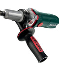 Heavy Duty Variable Speed Die Grinder With Badass High Torque Planetary Gears and Easy Swap Spindle Lock for Rock Solid Metalworking and Finishing Jobs featuring Smooth Nine Hundred Fifty Watt Motor, showing the compact design.