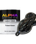 Shop Grade Dope Tinted Green Basecoat Paint Full Gallon Jug Blended With Premium Slow Reducer Thinner Easy Ready To Spray Smoothly Over Bare Metal Panels Today with black paint sample.