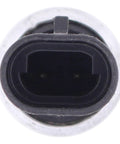 Close-up of Air Conditioner Clutch Pressure Sensor Switch For GM Trucks And SUVs Including Tahoe Silverado Suburban.
