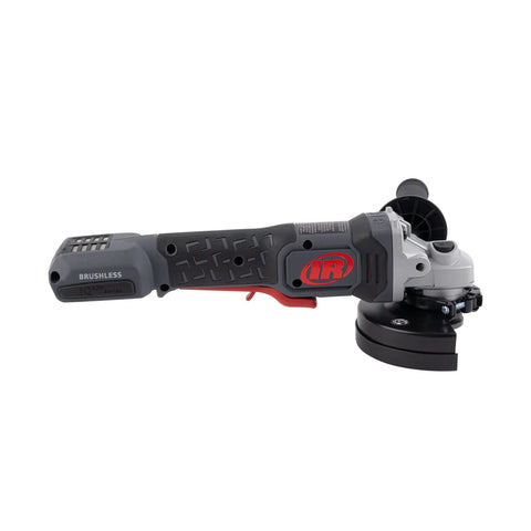 Side view of 20V Cordless Angle Grinder And Cutoff Tool With 8000 RPM 1 HP 4.5 Inch Wheel Tool Only Lightweight Five Pound Build