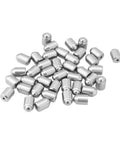 Forty Piece Heavy Duty Stainless Steel Press Fit Ball Plungers Bullseye Precision Smooth Rebound cabinet door locks in stainless steel.