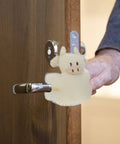 Anti Collision Door Stopper Wall Protector and Door Bumper for Home Use on door handle in living room