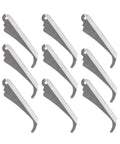 Replacement Blades For Trailblazer Mechanical Broadheads Pack Of 9 For Crossbow Hunting Durable And Sharp, showing steel blades