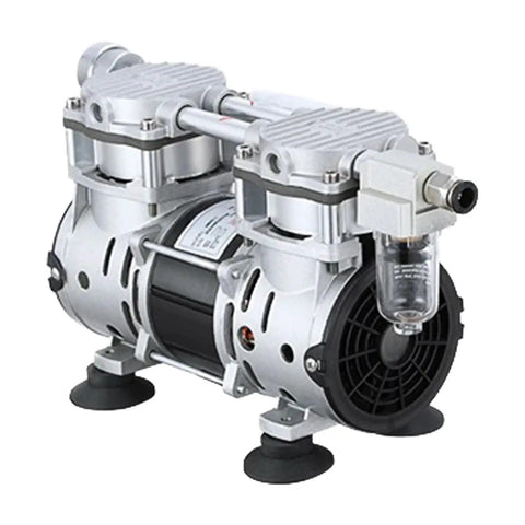 Oil Free Vacuum Pump For Small Industrial Use Silent Quiet Air Extraction Pump With Filtration Negative Pressure 650V 65L 88KPa