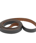 Transmission Belt S3M Timing Belt Arc Tooth Rubber Width 10mm Or 15mm For Your Rig coiled on white background