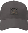 Lightweight Womens Cap With Jesus Praising Graphic, Breathable Ventilated Dark Grey Hat For Everyday Wear, Casual Street Style Headwear
