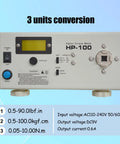 Intelligent Torque Tester Cap Meter With Digital Display And Peak Hold Three Unit Conversions In Lbf.In Kgf.Cm N.M Range 0.5-90.0 Lbf.In 0.5-100.0 Kgf.Cm 0.05-10.0 N.M Accuracy 0.5 Percent Full Scale Multifunction Torque Testing Tool, front view