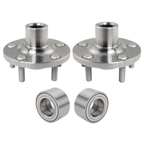 Beefed-Up Wheel Bearing And Hub Kit For 2013 To 2019 Ford Escape And 2015 To 2019 Lincoln MKC - Includes Two Front Wheel Bearings And Two Front Hubs