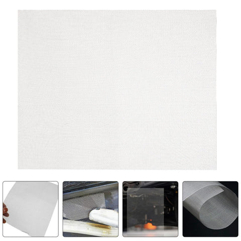Car Bumper Repair Kit With Tungsten Wire Welding Mesh, Quick Fix For Cracks And Holes, Durable Metal Mesh Sheet For Damaged Areas, 10 Pcs Auto Body Weld Screen For Pro Grade Repairs, white metal mesh sheet for bumper patching